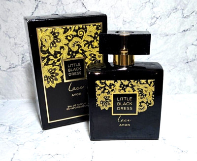 Avon LITTLE BLACK DRESS LACE Damen Parfum Spray Zitrus Amber Jasmin Blumig Neu
