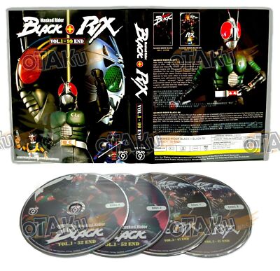 MASKED RIDER BLACK + BLACK RX - COMPLETE TV SERIES DVD (1-99 EPS