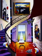 Ferjo retrospective 25 years special "WALK UP TO THE MASTERS"  24" x 18"