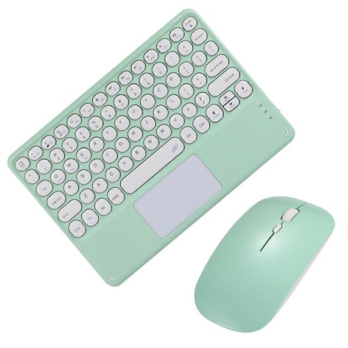For Android iOS Windows Tablet Wireless Bluetooth Keyboard With Touchpad Mouse - Picture 25 of 56