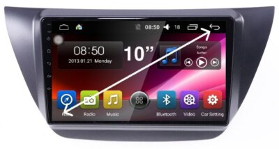 LANCER 2003-07 GPS WIRELESS APPLE CARPLAY ANDROID AUTO CAMERA ODB DAB+ TPMS DVR