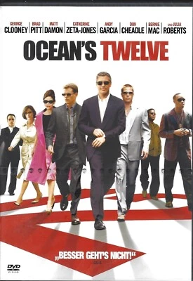 OCEAN´S TWELVE - Action-Gangsterkomödie mit Bestbesetzung - DVD - Neu & OVP - Bild 1 von 2