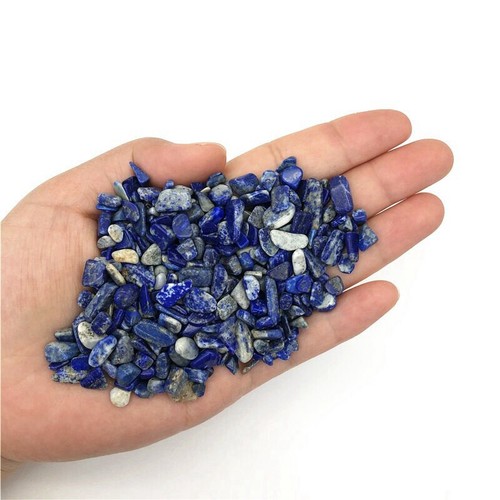 100g Natural Lapis Lazuli Quartz Crystal Crushed Stone Energy Specimens Ornament - Picture 7 of 9