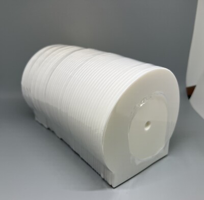 10 PCS NEW CD/DVD CLAM SHELL CASES PAKRITE CSHELL, WHITE, JS100WHITE