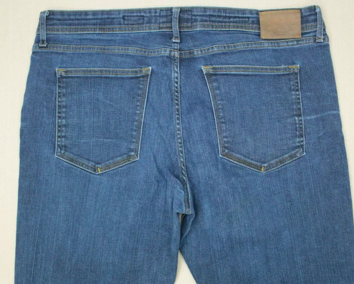 Outpost Makers Original Straight Jeans Men s Size 38 X 32 Medium Wash Denim