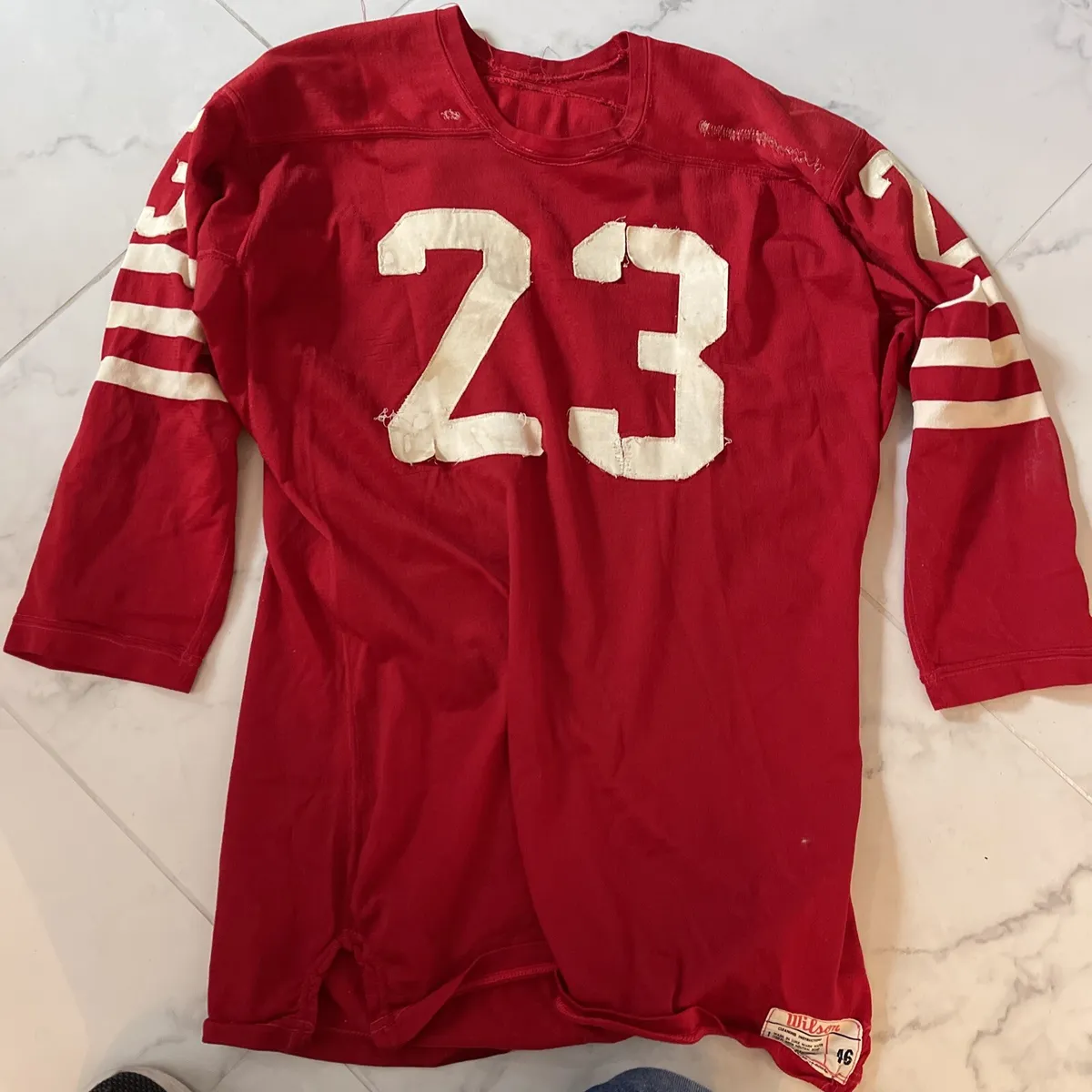49ers home game jersey