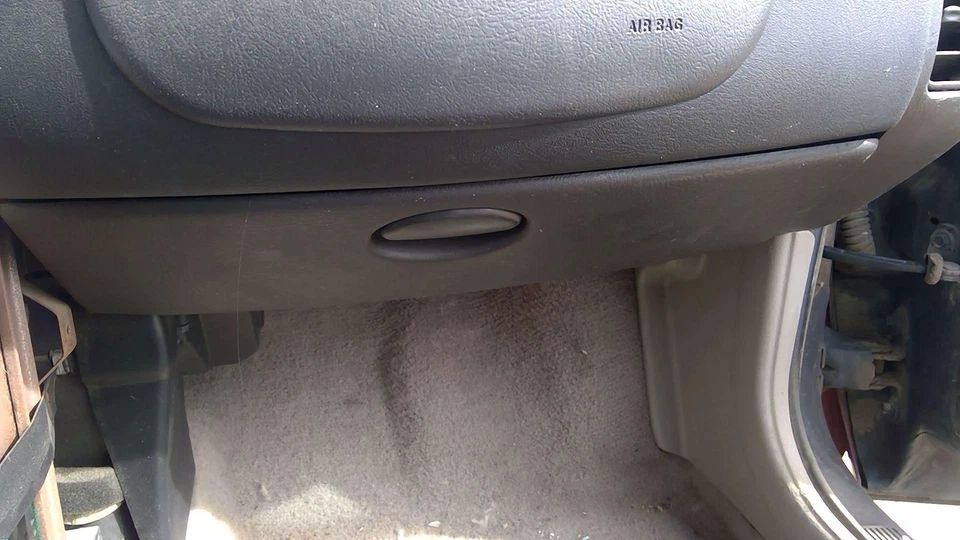 Conjunto de guantera Saturn Sw2 1996-1999 puerta completa con pestillo OEM gris Foto 2 de 4