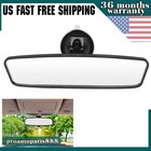 US Wide Car Truck Universal Rear View Mirror Glass Suction Cup Stick On Interior