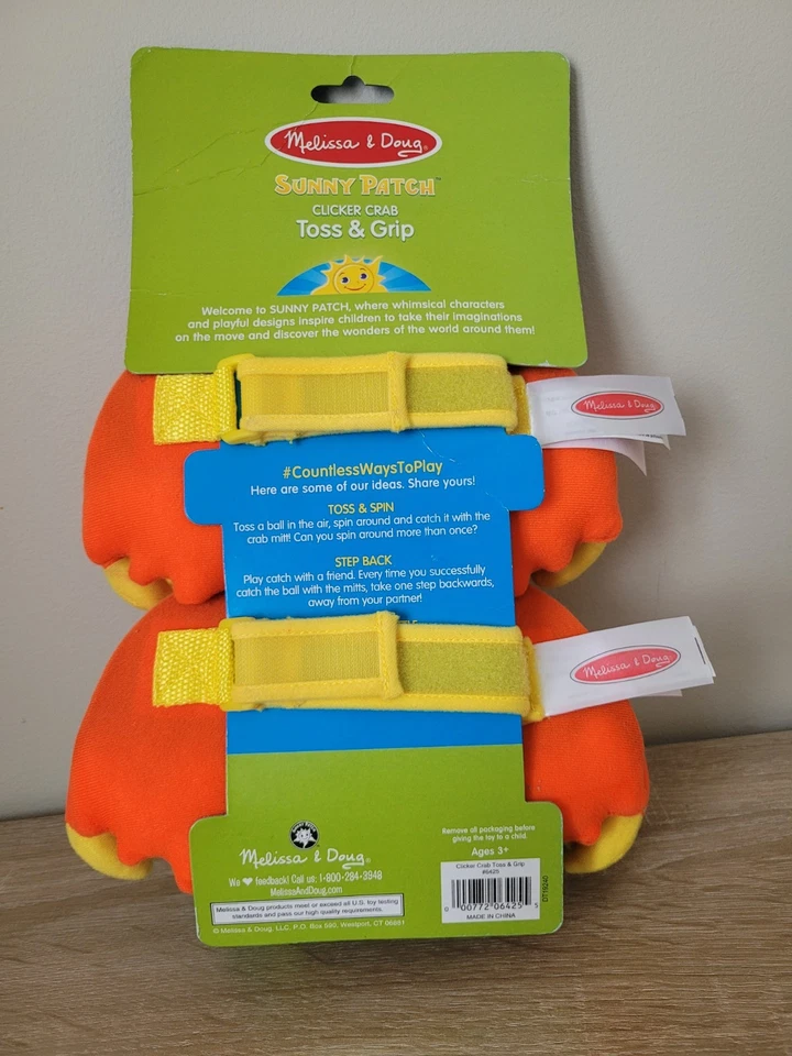 Juguete de playa de verano Melissa & Doug Clicker lanzamiento y agarre de cangrejo Foto 2 de 2