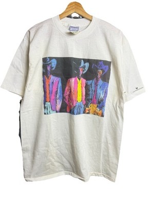 Vintage 90s  Cowboy Vogue by Downe Burns T-shirt Size X-Large Brand New