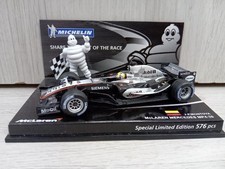 MINICHAMPS McLAREN MERCEDES MP4-20 1/43 Scale Diecast Model Car J.P. MONTOYA