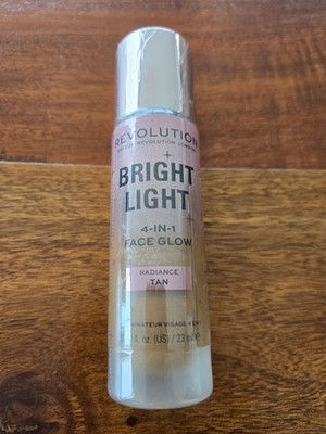 Revolution Bright Light 4 In 1 Face Glow Radiance Tan NEW SEALED Makeup