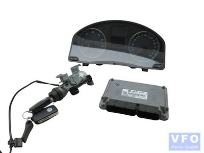 Tacho Motorsteurgerät Schlüssel Lenkschloß VW Golf Plus 5M 1.6 BSE Wegfahrsperre