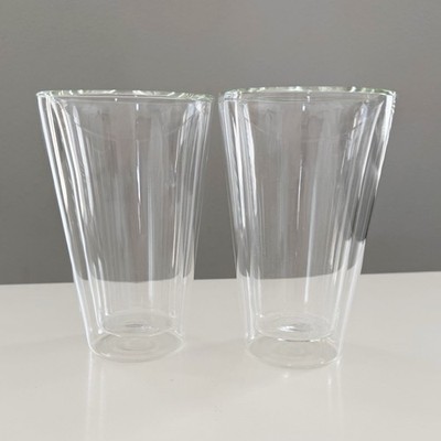 Glass Double Wall Pint Glass / Tumbler Mug : Set Of Two - Bodum?