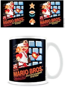 Pyramid International Super Mario (NES Cover) Official Boxed Ceramic Coffee/Tea 