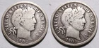 1900-O + 1903-O Barber Silver Dimes VG, Two New Orleans 10C coins