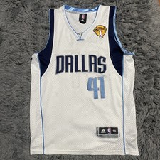 Dirk Nowitzki Dallas Mavericks Jersey 2011 NBA Finals Patch #41