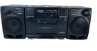 Sony CFD510 Boombox CD Cassette Radio Stereo Mega Bass Vintage Tested Works READ