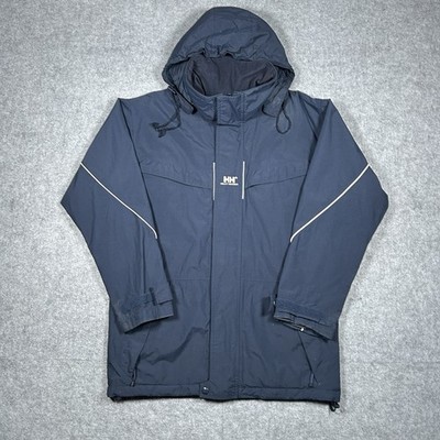 Helly Hansen Jacket Mens Small Navy Blue Helly Tech Level 3 Waterproof Ski