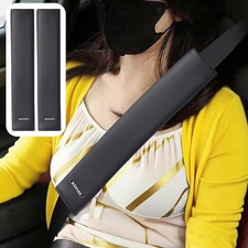 2PCS Car Seat Belt Cover Pad Extra Long 13 Inch, Car Seat Shoulder Strap Pads, T