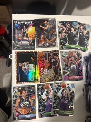 Utah Jazz Team Lot of 10 NBA Basketball Cards Collection - Exact Cards Shown
