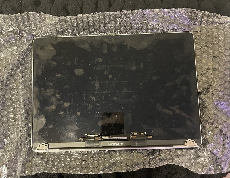 Apple MacBook Pro A2159 Space Gray Broken LCD for Parts