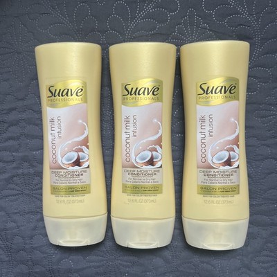 3pc Suave Professionals Coconut Milk Infusion Deep Moisture Conditioner 12.6 FL