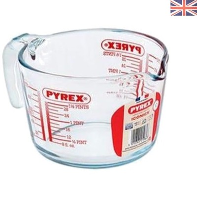 Kompakter 1L Pyrex Glas Messbecher - unverzichtbares Werkzeug für kulinarische Exzellenz