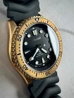 Bronze Seiko SKX-007 Automatic Diver Watch - brass patina divers vintage prospex