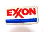 older Exxon oil company embroidered patch