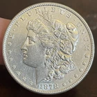 RARE 8TF! 1878 P Morgan Silver Dollar ~ EIGHT TAIL FEATHERS ~ 90% Silver $1