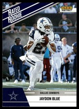 2025 Panini Instant NFL Jaydon Blue RATED ROOKIE RETRO 1/279 SP Cowboys #10 RC