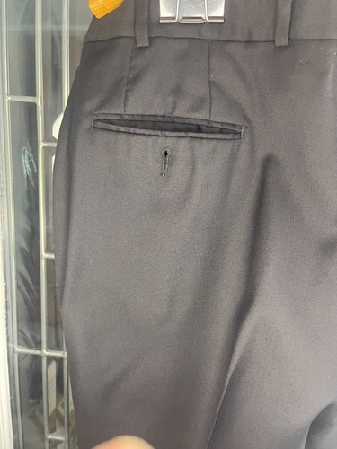 Ralph Lauren Total Comfort Wool Pant Black 36x30 Straight Classic Career - Picture 5 of 5