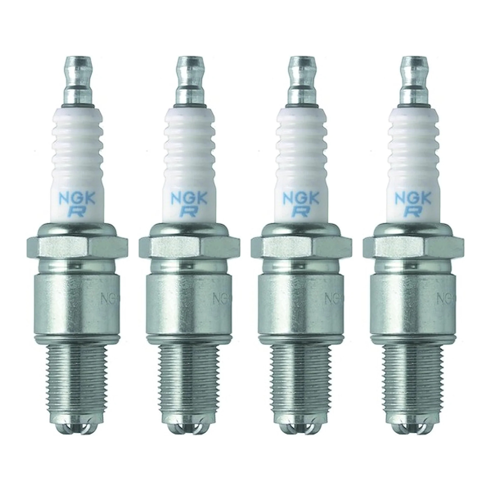 Pack of 4 Spark Plugs NGK Resistor 2329 / BR8EQ-14 - Fits Mazda RX 7 1981-1985