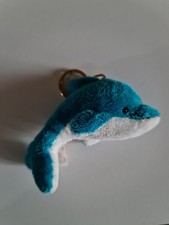 Nici peluche Dauphin porte-clés, doudou - Bean Bag 25173