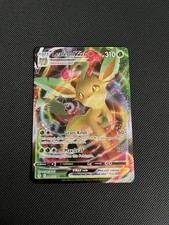 Pokémon TCG Leafeon VMAX Evolving Skies Holo Ultra Rare Card Full Art 008/203