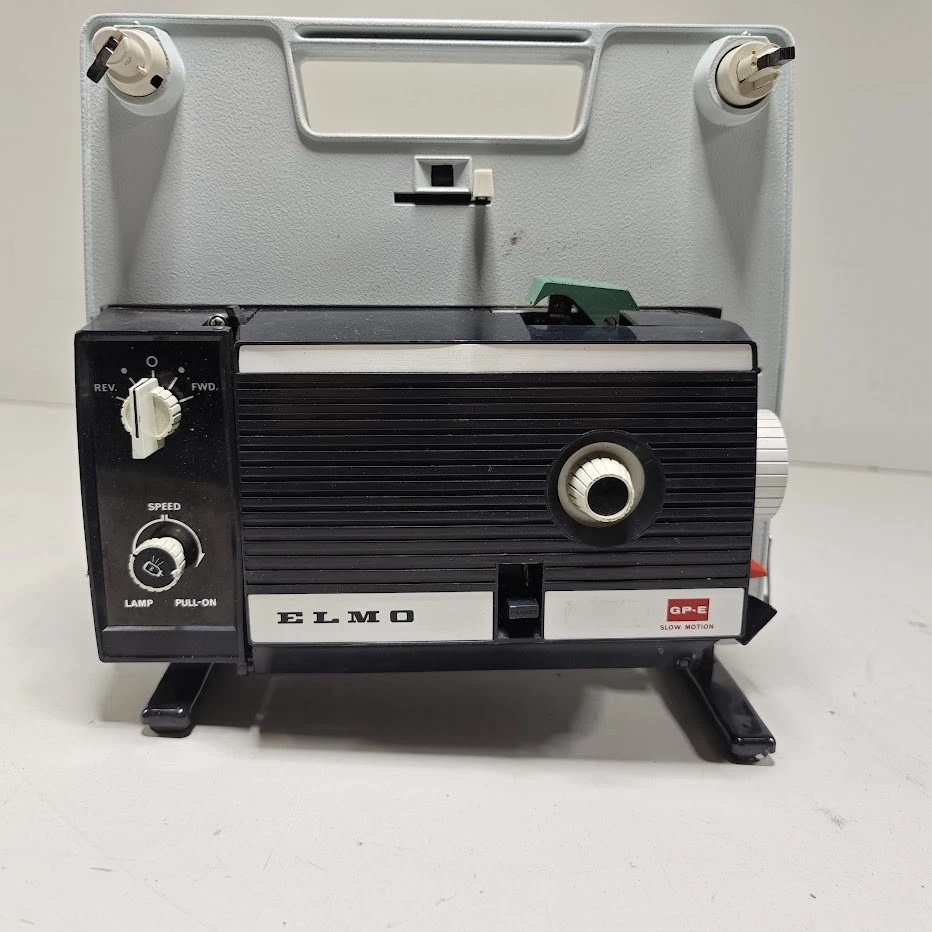 Elmo GP-E Film Projektor - Für Teile Oder Reparatur, Ungeprüft, Power Getestet - Bild 2 von 4