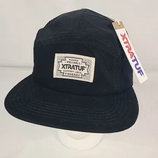 NEW Xtratuf Black Corduroy Unisex Adjustable Hat NWT