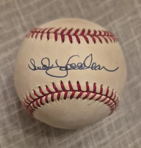 Bud Harrelson Signed National League Baseball Autographed Mets