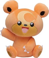 Pokemon Teddiursa 20Cm PlüSch Figur Kuschel-Tier Neu Original Jazwares Plush