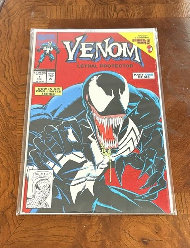 Venom Lethal Protector #1 NM/MT  Red Foil Limited Release Vintage Marvel Comics
