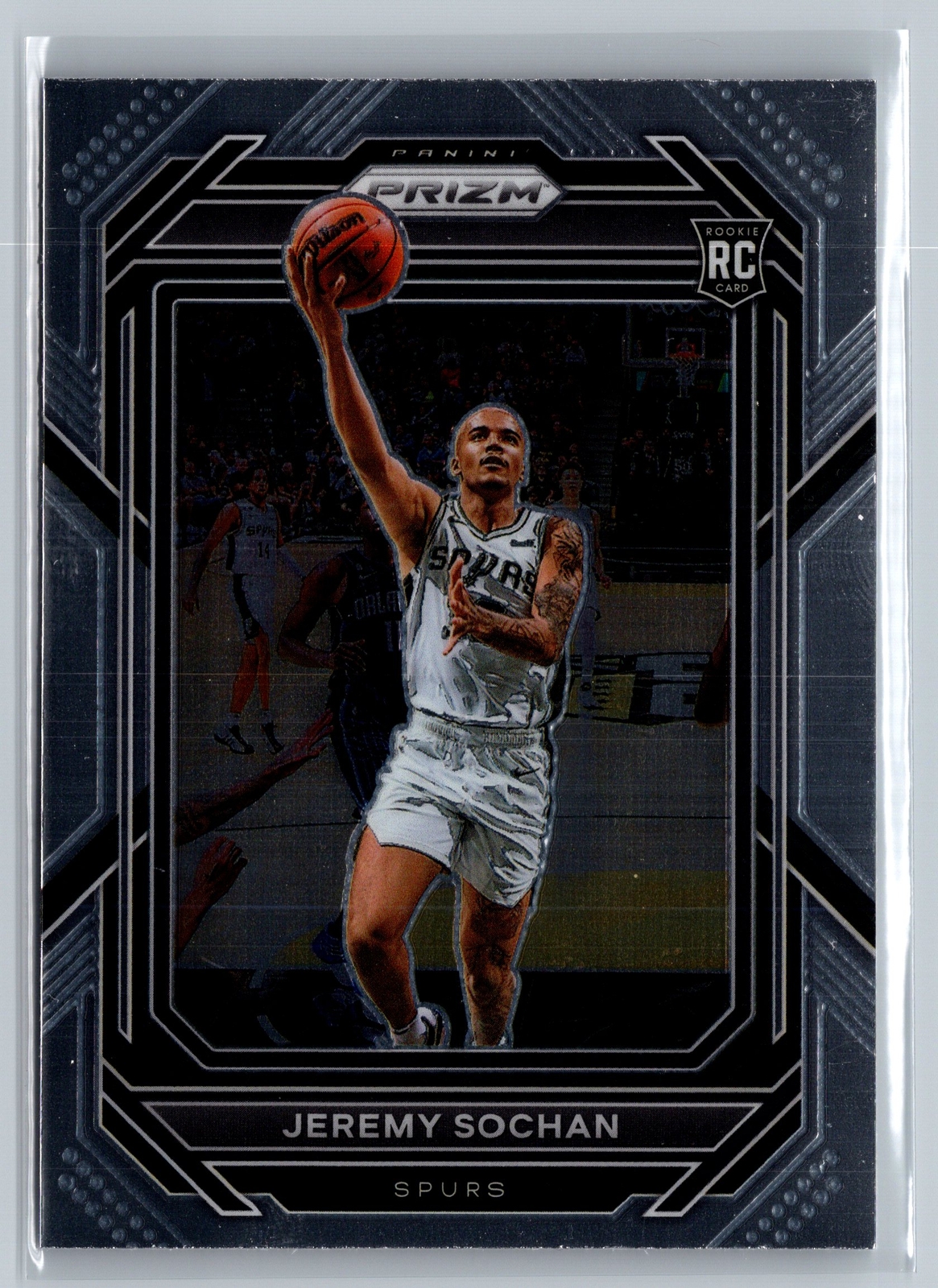 2022-23 Panini Prizm #263 Jeremy Sochan Rookie