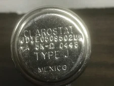 Clarostat Dual Pot 5K 5,000 Ohms JD1E050S502UA New NOS Solder Screwdriver Slot