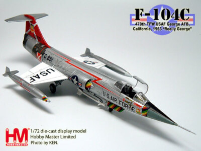 ホビーマスター 1/72 Lockheed F-104C Starfighter 1/72 for Hobby Master FOR Lockheed F-104C Starfighter for