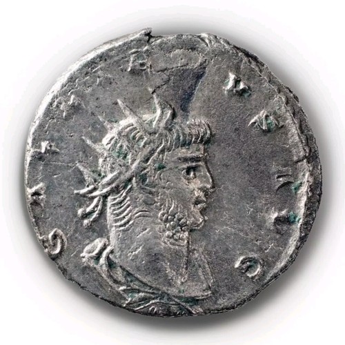 ANCIENT ROME - Gallienus, c. 260 AD - AR Antoninianus AETERNITATI AVG Sol