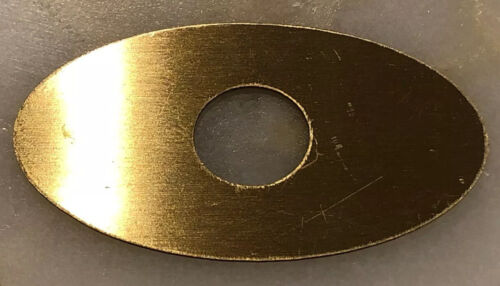 DRUM BADGE- 1962-1970 Slingerland Niles Black & Brass Badge Repro - Picture 2 of 2