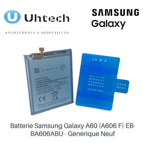 Batterie Samsung Galaxy A60 (A606F)/M40 EB-BA606ABU - Générique Neuf - Photo 3/4