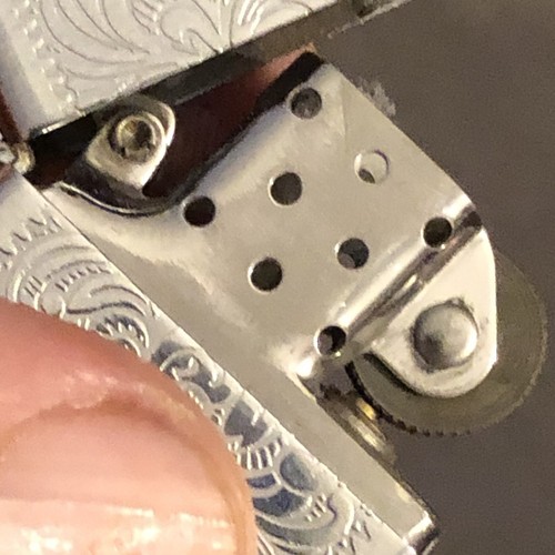Accendino Zippo Veneziano Vintage 1978 Inciso L A B - Foto 8 di 10