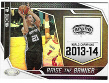 2019-20 Certified Raise the Banner #22 Tim Duncan Insert
