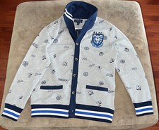  New Polo Ralph Lauren Boys L Button Up Jacket Kids Large